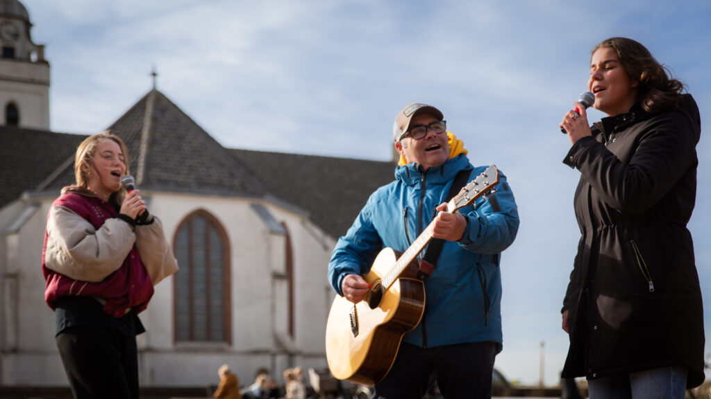 Paaspraise op Andreasplein