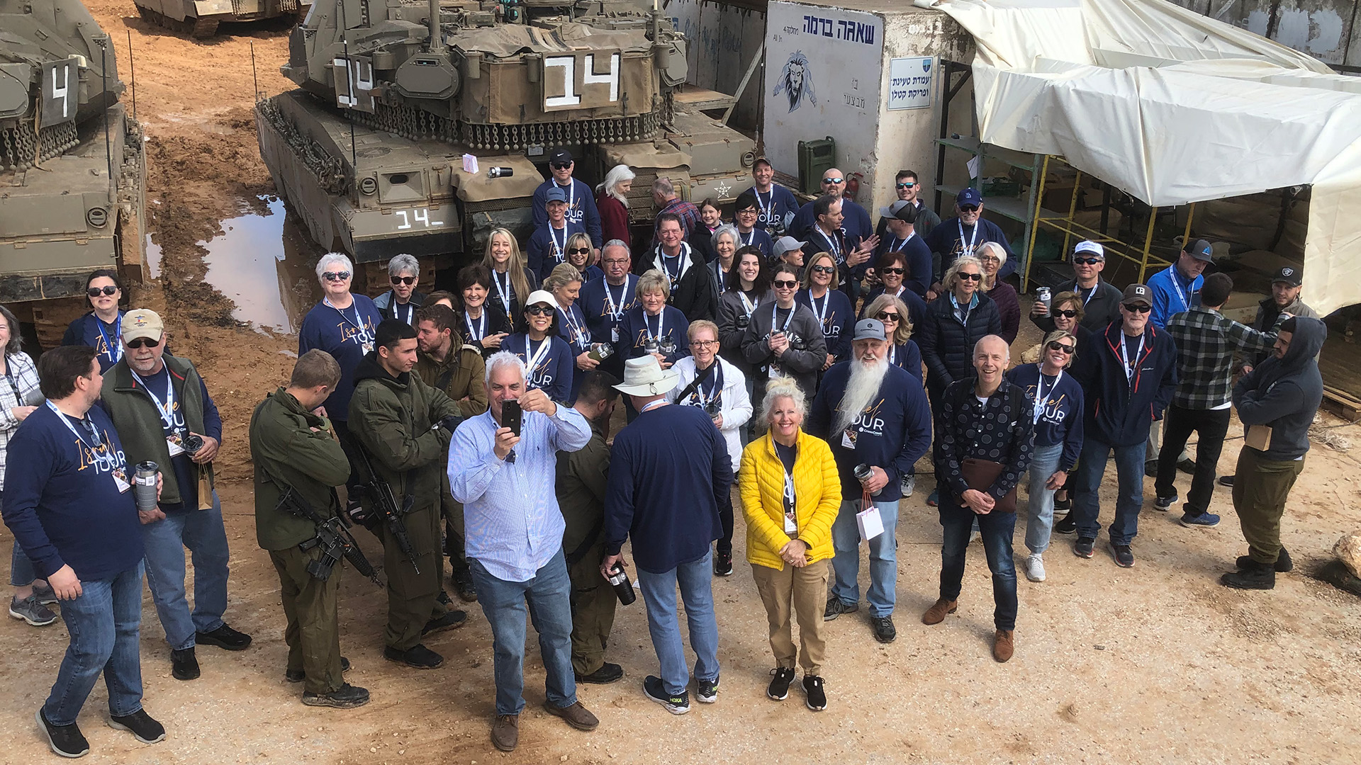 Jack Meima en Mart Peeman verkennen partnergemeenten in Israë – Onze partnergemeenten in Israël in Kirjat Sjmona en Rosh Pina