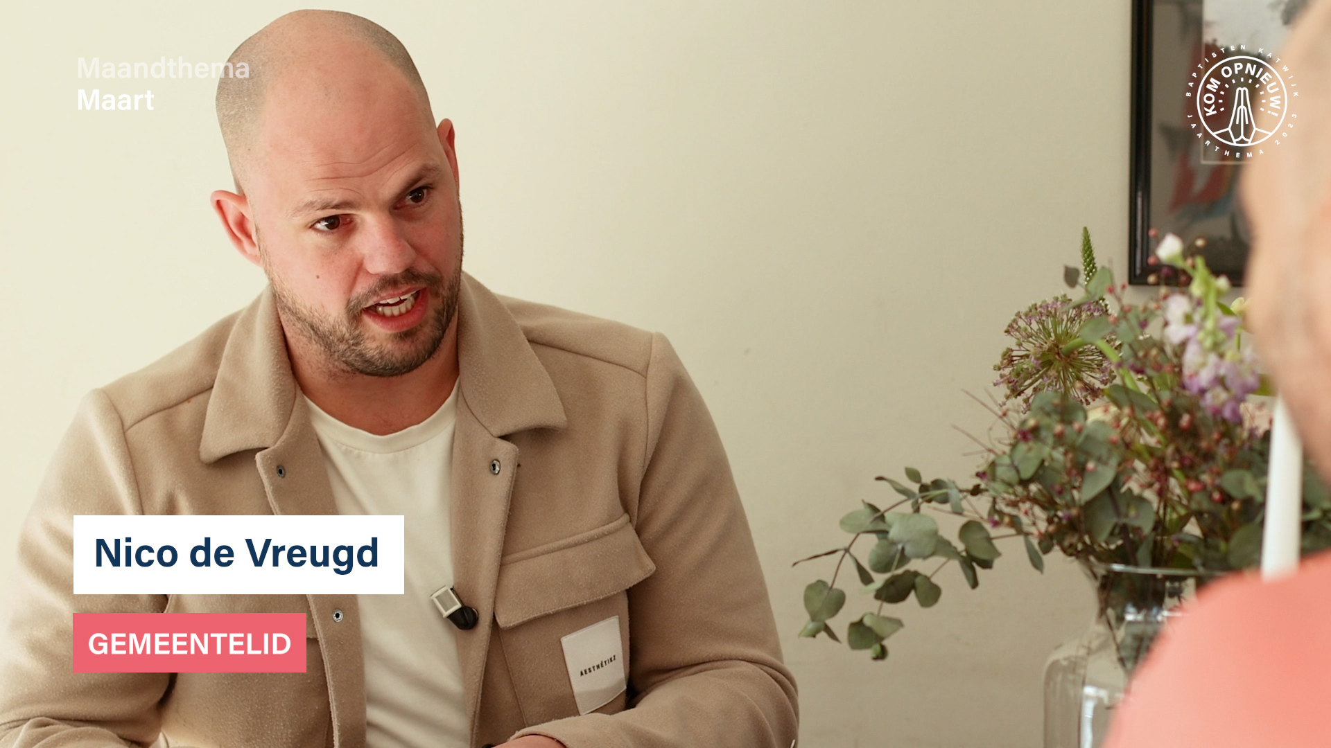 Nico de Vreugd bij artikel Belangrijk dat we er zijn voor elkaar – ‘Belangrijk dat we er zijn voor elkaar’