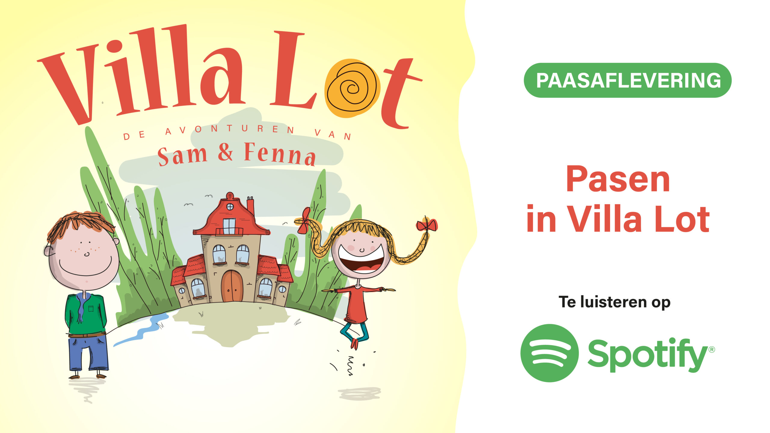 Podcast Villa Lot: Paasaflevering met vrolijke paaskleuren en microfoon – Podcast Villa Lot: Paasaflevering!